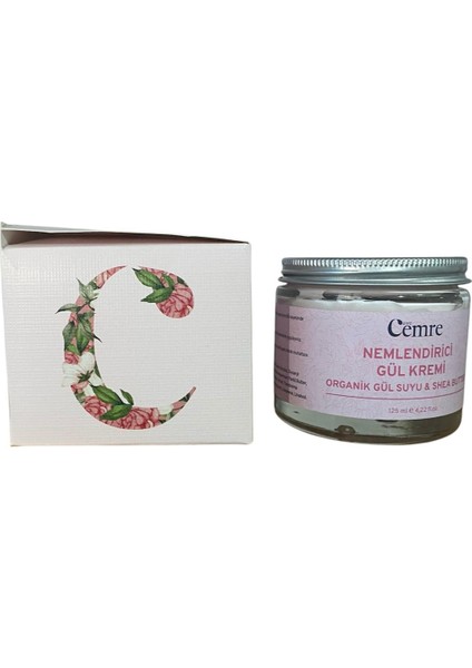 Nemlendirici Gül Kremi (Gül Suyu & Shea Butter)