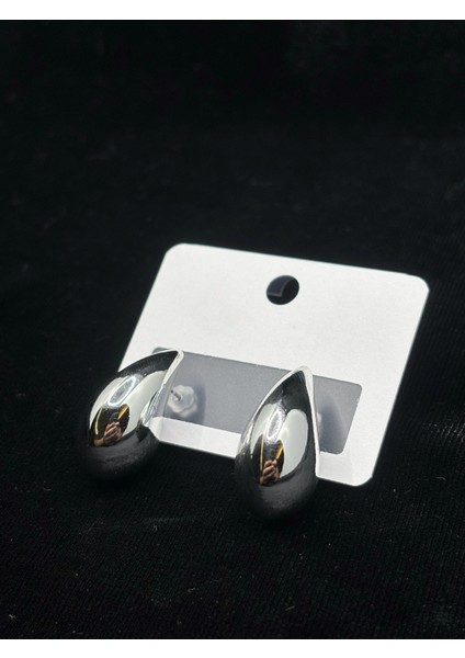 Xupıng Jewelry Gümüş Renk Damla Küpe modelleri