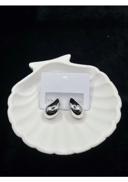 Xupıng Jewelry Gümüş Renk Damla Küpe fırsatları