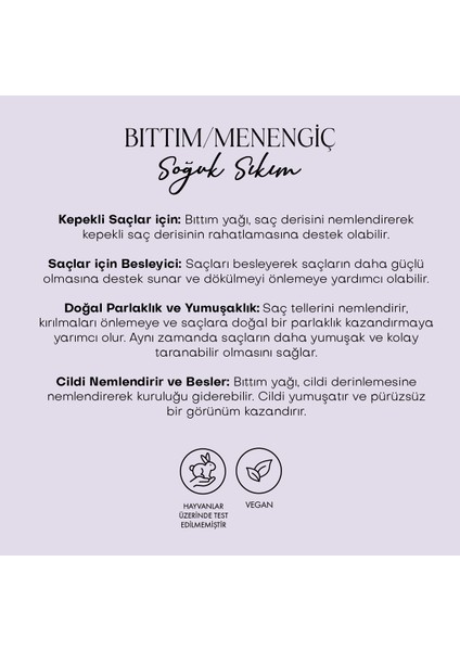 Bıttım (Menengiç) Yağı - (50 ml)