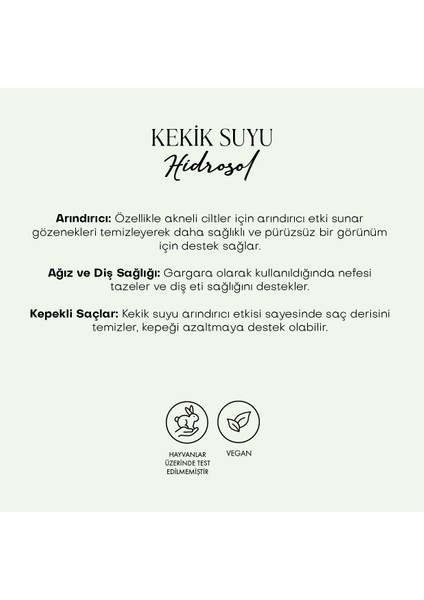 Kekik Suyu - Saf Hidrosol (100 ml) modelleri