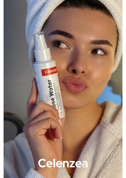 Gül Mayası Aydınlatıcı & Gözenek Sıkılaştırıcı Gül Suyu Cilt Yenileyici Gül Hidrosolü 100ML