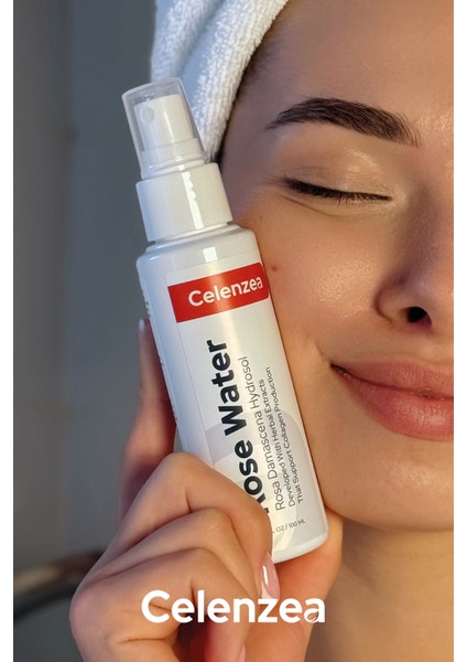 Gül Mayası Aydınlatıcı & Gözenek Sıkılaştırıcı Gül Suyu Cilt Yenileyici Gül Hidrosolü 100ML