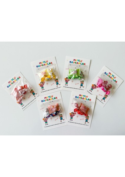 20 Adet Bayram Tebrik Kartı - Bayram Şekeri Kartı - Kurban Bayramı - Ramazan Bayramı Model 1 modelleri