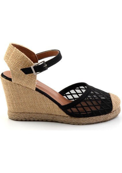 Siyah Kadın Espadril K01874414528