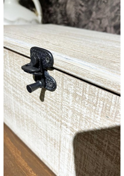 Pirinç Döküm Oksit Siyah Rengi 5 cm Kapak/Pencere/Sandık Mandalı fırsatları
