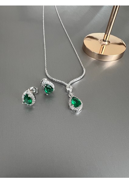 Gümüş Zümrüt Set Takım modelleri