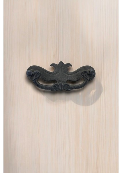 Pirinç Döküm Oksit Siyah Rengi 96 mm Sallantılı Kulp