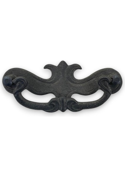 Pirinç Döküm Oksit Siyah Rengi 96 mm Sallantılı Kulp