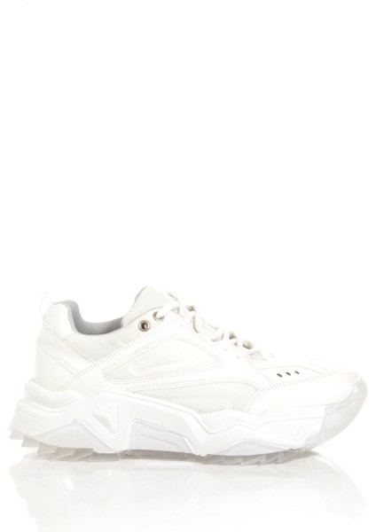 Alba Beyaz Sneaker Günlük Kadın Spor Ayakkabı indirimleri