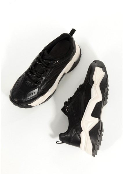 Alba Siyah Sneaker Günlük Kadın Spor Ayakkabı fiyatları