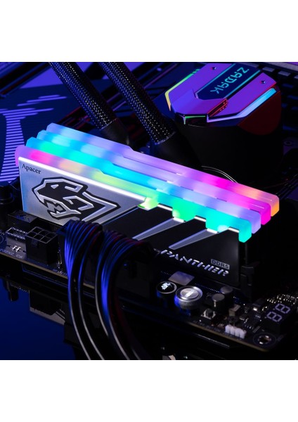 Corsair Apacer Panther Rgb 16gb 1x16gb 6000mhz Cl40 Ddr5 Gaming Ram (Ah5u16g60c6229baa-1) indirimleri
