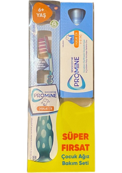 Promine 6-12 Yaş 50 ml - Diş Fırçası Yumuşak