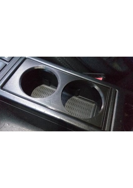 Bmw E46 Çift'li Bardaklık Orta Kolcak Altı Siyah Renk (3d)