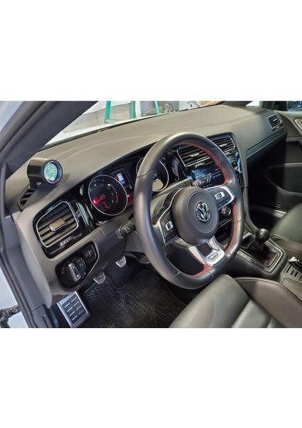 Vw Volkswagen Mk7 Golf Havalandırma 52MM Ekran Göstergesi Tutucu Turbo / Yağ Sıcaklığı Için Uyumlu 3D