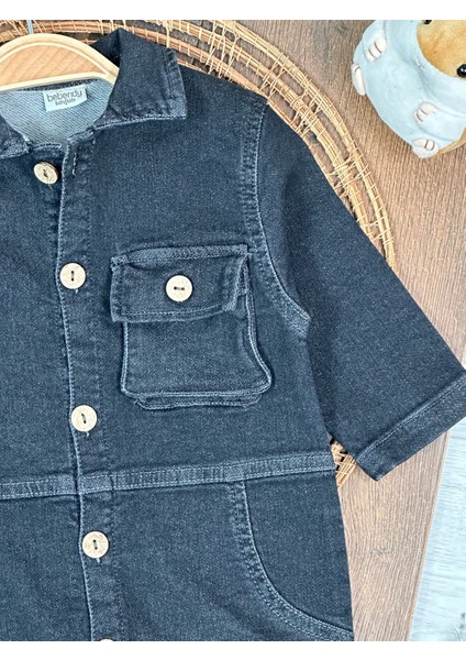 Yumuşak Ultra Esnek Kot Geniş Kalıp Bebek Tulum fiyatları