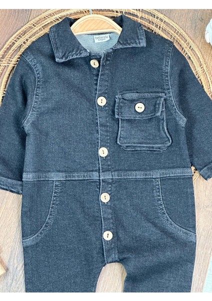 Yumuşak Ultra Esnek Kot Geniş Kalıp Bebek Tulum fırsatları