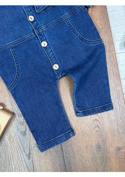 Yumuşak Ultra Esnek Kot Geniş Kalıp Bebek Tulum modelleri