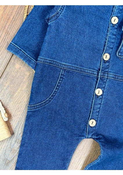 Yumuşak Ultra Esnek Kot Geniş Kalıp Bebek Tulum fırsatları