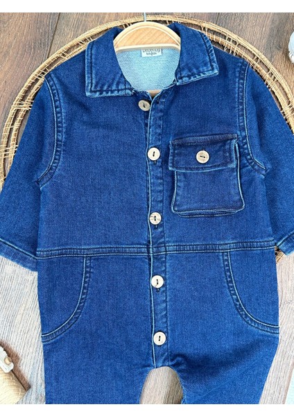 Yumuşak Ultra Esnek Kot Geniş Kalıp Bebek Tulum indirimleri