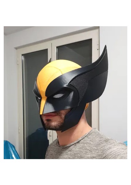 Takılabilen Wolverine Maskesi - Mıknatıslı