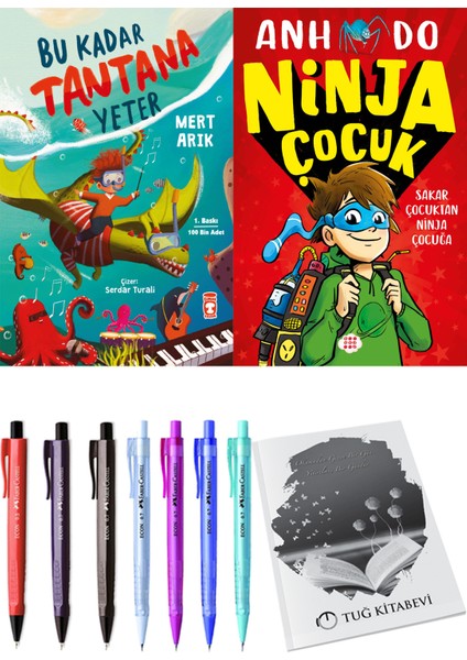 Bu Kadar Tantana Yeter ve Ninja Çocuk 1 Sakar Çocuktan Ninja Çocuğa + Hediyeli