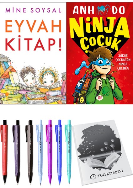 Eyvah Kitap! ve Ninja Çocuk 1 Sakar Çocuktan Ninja Çocuğa + Hediyeli