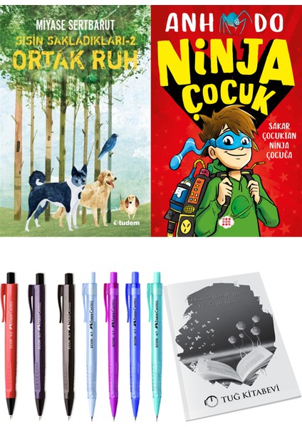 Sisin Sakladıkları 2 Ortak Ruh ve Ninja Çocuk 1 Sakar Çocuktan Ninja Çocuğa + Hediyeli