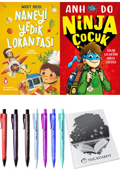 Naneyi Yedik Lokantası ve Ninja Çocuk 1 Sakar Çocuktan Ninja Çocuğa + Hediyeli