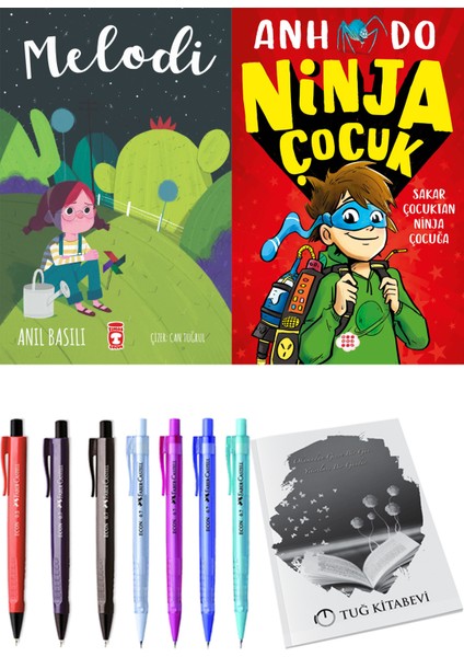 Melodi ve Ninja Çocuk 1 Sakar Çocuktan Ninja Çocuğa + Hediyeli