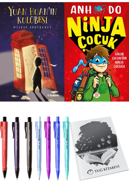 Yuan Huan'ın Kulübesi ve Ninja Çocuk 1 Sakar Çocuktan Ninja Çocuğa + Hediyeli