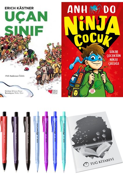 Uçan Sınıf ve Ninja Çocuk 1 Sakar Çocuktan Ninja Çocuğa + Hediyeli