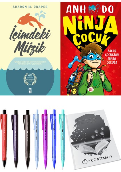 Içimdeki Müzik ve Ninja Çocuk 1 Sakar Çocuktan Ninja Çocuğa + Hediyeli
