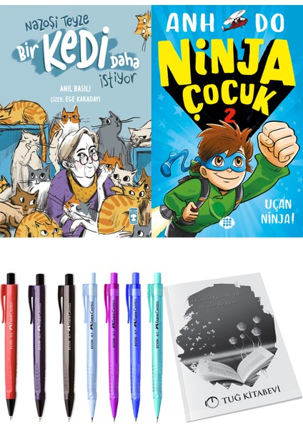 Nazoşi Teyze Bir Kedi Daha Istiyor ve Ninja Çocuk 2 Uçan Ninja! + Hediyeli