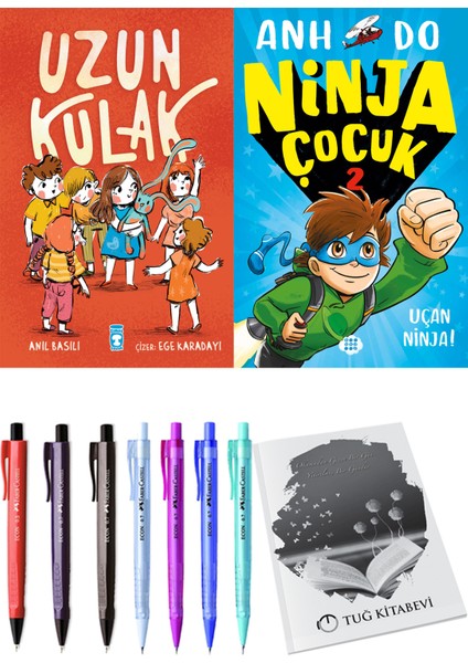 Uzun Kulak ve Ninja Çocuk 2 Uçan Ninja! + Hediyeli
