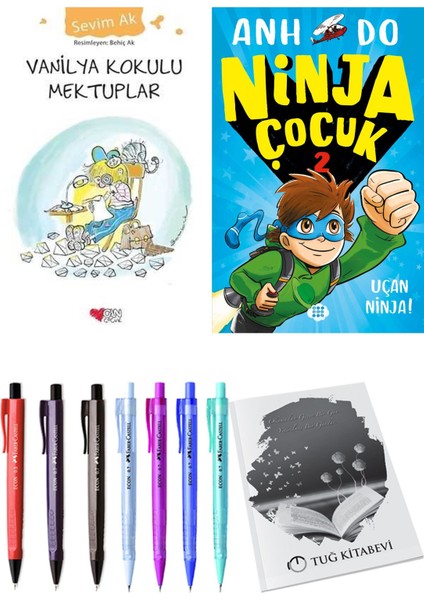 Vanilya Kokulu Mektuplar ve Ninja Çocuk 2 Uçan Ninja! + Hediyeli
