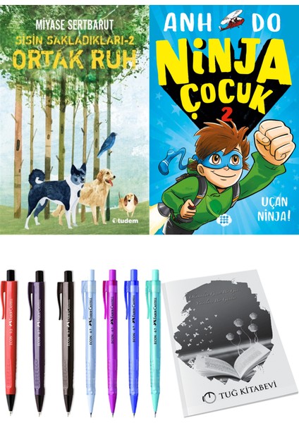 Sisin Sakladıkları 2 Ortak Ruh ve Ninja Çocuk 2 Uçan Ninja! + Hediyeli