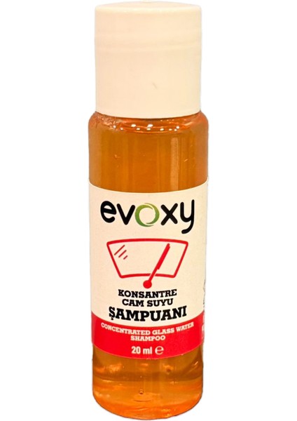 Evoxy Süper Konsantre Cam Suyu 20 ml -5 Adet