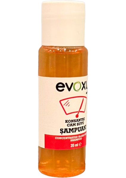Evoxy Süper Konsantre Cam Suyu 20 ml -5 Adet