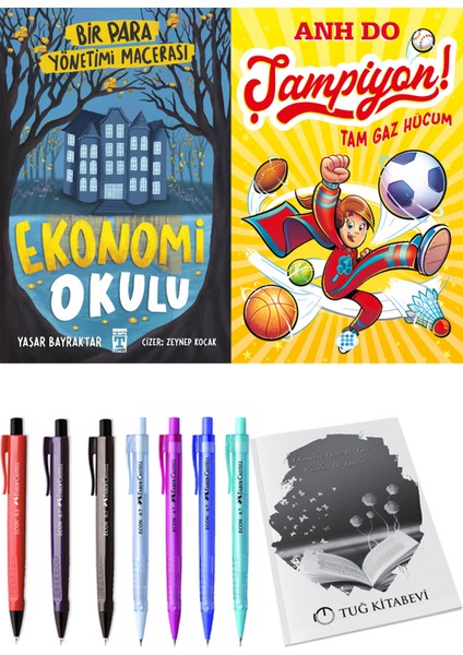 Ekonomi Okulu Bir Para Yönetimi Macerası ve Şampiyon 1 Tam Gaz Hücum + Hediyeli