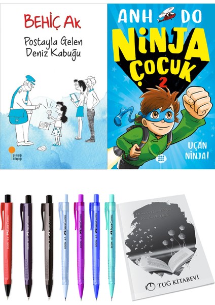 Postayla Gelen Deniz Kabuğu ve Ninja Çocuk 2 Uçan Ninja! + Hediyeli
