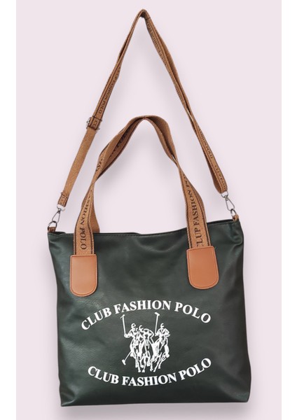 Club Fashion Polo Baskılı Günlük El ve Omuz Çantası modelleri