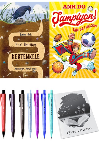 Eski Dostum Kertenkele ve Şampiyon 1 Tam Gaz Hücum + Hediyeli