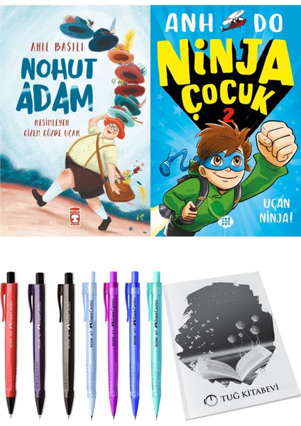Nohut Adam ve Ninja Çocuk 2 Uçan Ninja! + Hediyeli