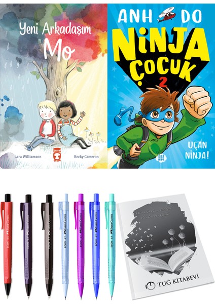 Yeni Arkadaşım Mo ve Ninja Çocuk 2 Uçan Ninja! + Hediyeli