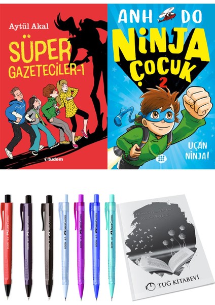Süper Gazeteciler 1 ve Ninja Çocuk 2 Uçan Ninja! + Hediyeli