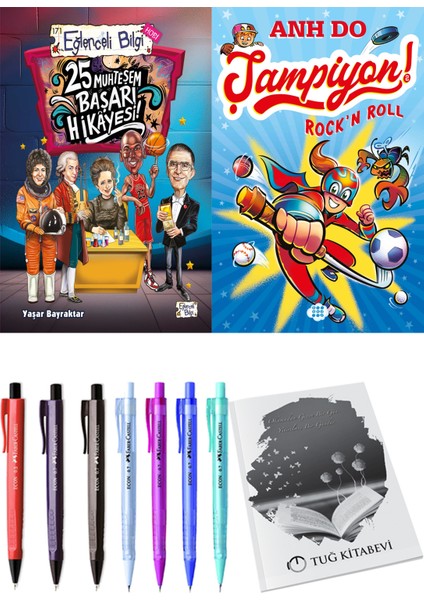 25 Muhteşem Başarı Hikayesi ve Şampiyon 2 Rock’n Roll + Hediyeli