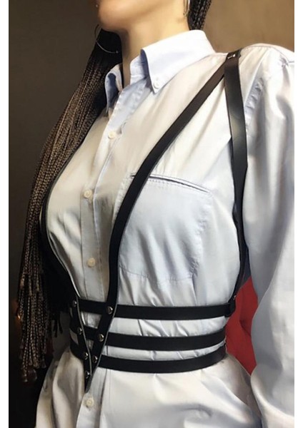 BRF02 Günlük Göğüs Deri Harness 1058 (Mulvix)