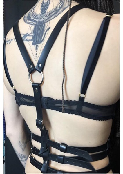 BRF02 Günlük Göğüs Deri Harness 1058 (Mulvix)