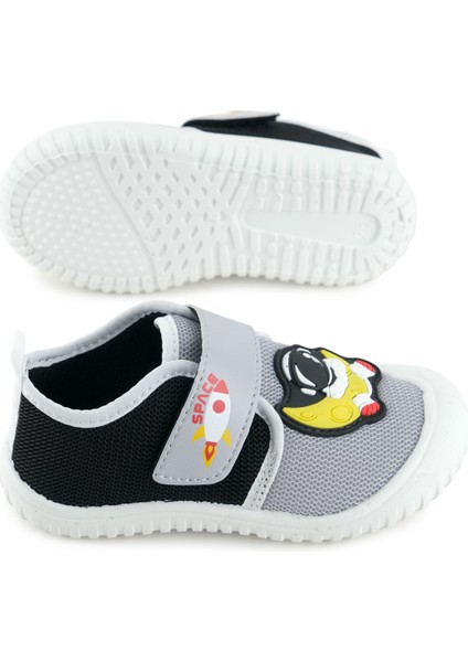 Yazlık Erkek Çocuk Pvc Taban Cırt Cırtlı Ayarlanabilir Keten Günlük Ayakkabı indirimleri